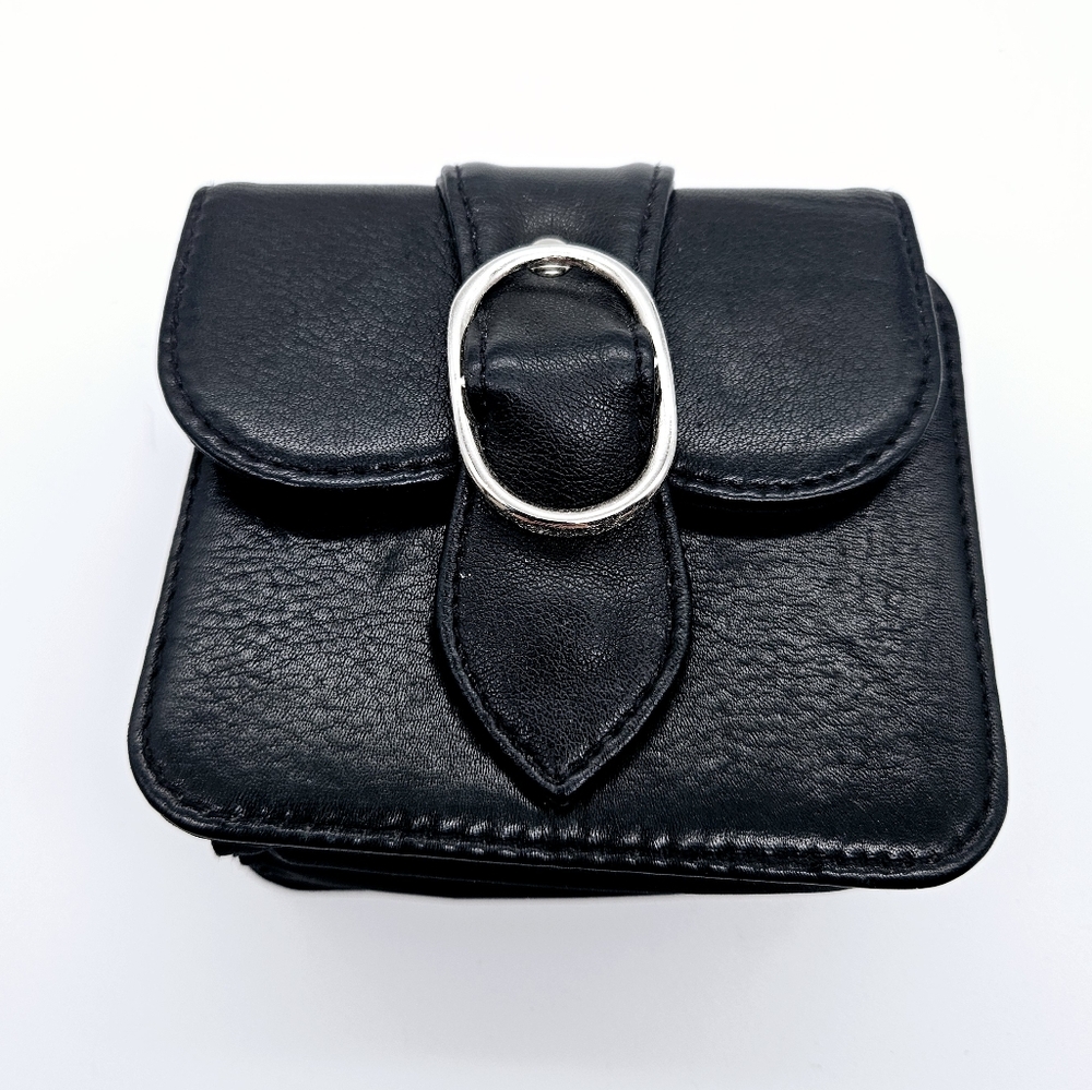 SAMSONITE | leather double kiss-close change purse wallet